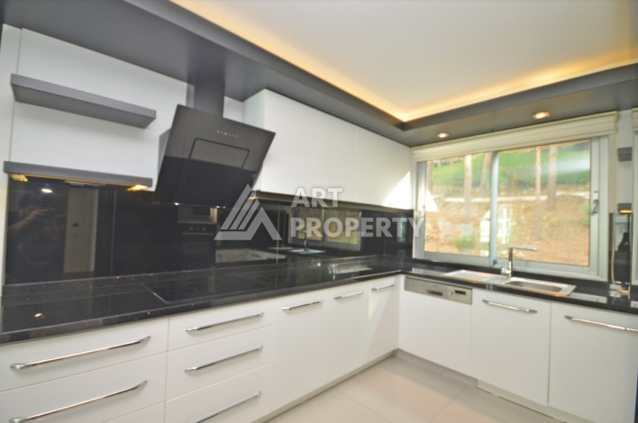 Апартаменты с видом на море планировки 2+1 в районе Каргыджак, 115м2 - Ракурс 10