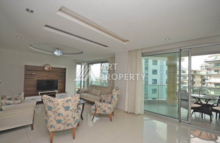 Апартаменты с видом на море планировки 2+1 в районе Каргыджак, 115м2 - Ракурс 15