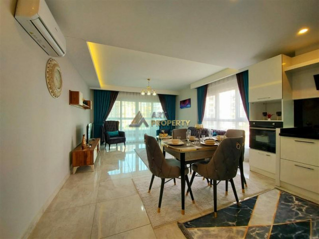 Двухкомнатная квартира с мебелью и техникой,  в Махмутларе, Алания, 75 м2. - Ракурс 10