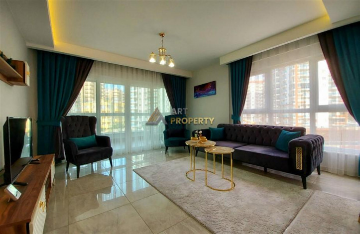 Двухкомнатная квартира с мебелью и техникой,  в Махмутларе, Алания, 75 м2. - Ракурс 11