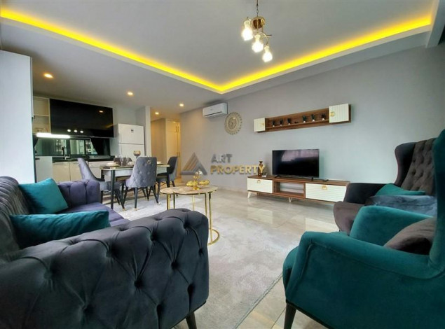 Двухкомнатная квартира с мебелью и техникой,  в Махмутларе, Алания, 75 м2. - Ракурс 17