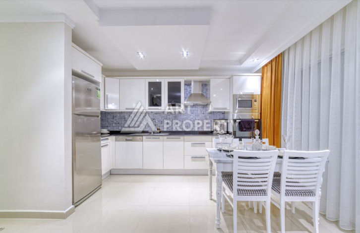 Потрясающая квартира с видом на море планировки 2+1 в районе Конаклы, 120м2 - Ракурс 5