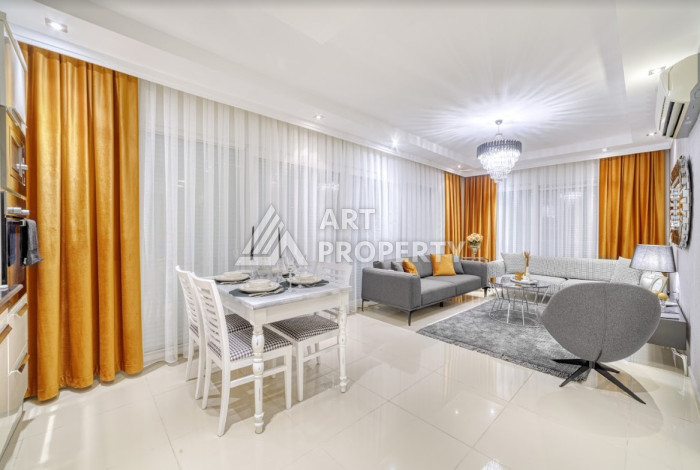 Потрясающая квартира с видом на море планировки 2+1 в районе Конаклы, 120м2 - Ракурс 7