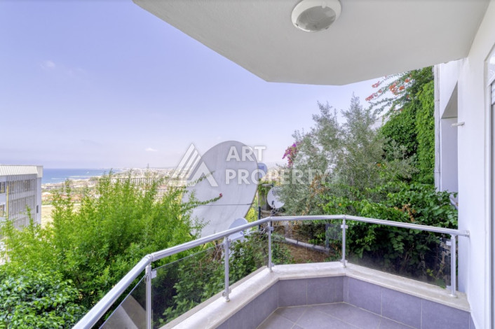 Потрясающая квартира с видом на море планировки 2+1 в районе Конаклы, 120м2 - Ракурс 16