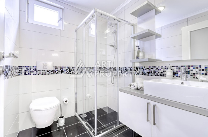 Потрясающая квартира с видом на море планировки 2+1 в районе Конаклы, 120м2 - Ракурс 24