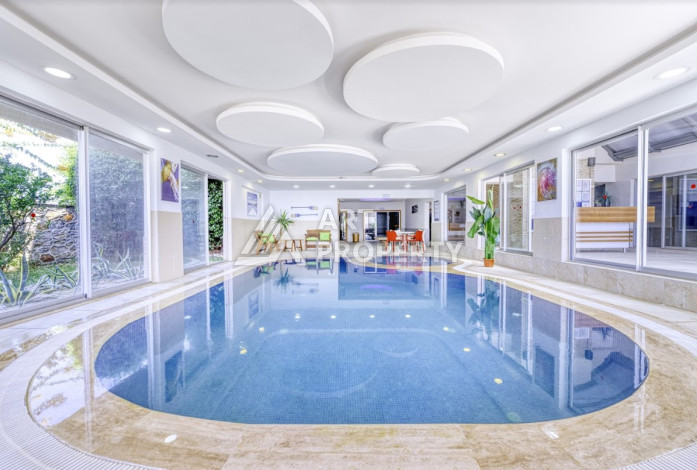 Потрясающая квартира с видом на море планировки 2+1 в районе Конаклы, 120м2 - Ракурс 28