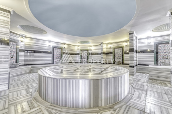 Потрясающая квартира с видом на море планировки 2+1 в районе Конаклы, 120м2 - Ракурс 31