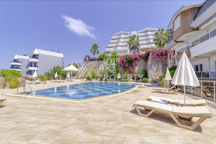 Потрясающая квартира с видом на море планировки 2+1 в районе Конаклы, 120м2 - Ракурс 34