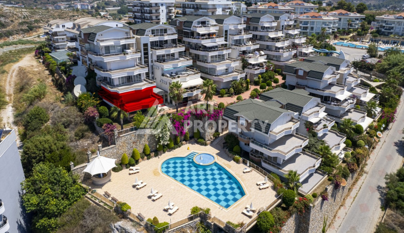 Потрясающая квартира с видом на море планировки 2+1 в районе Конаклы, 120м2 - Ракурс 41