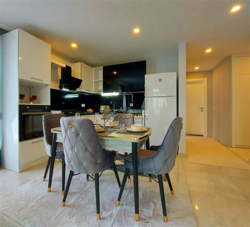 Двухкомнатная квартира с мебелью и техникой,  в Махмутларе, Алания, 75 м2. - Ракурс 27