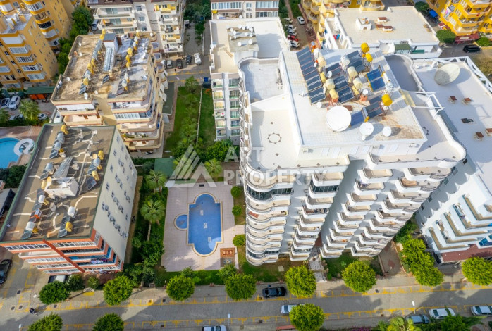 Квартира с шикарным видом планировки 2+1 в районе Махмутлар, 110м2 - Ракурс 2