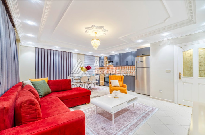 Квартира с шикарным видом планировки 2+1 в районе Махмутлар, 110м2 - Ракурс 5