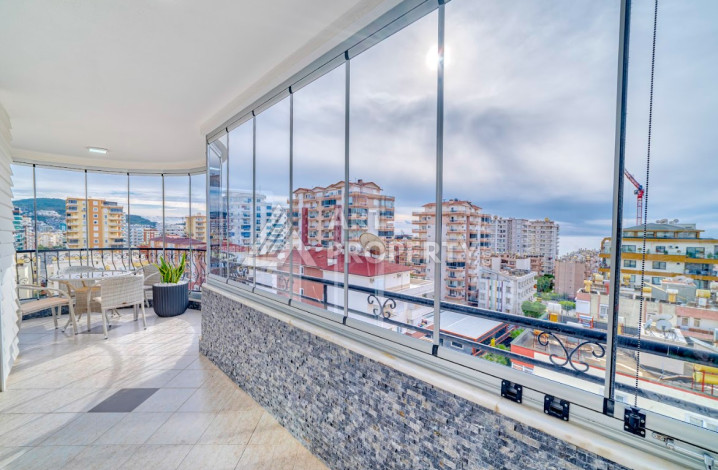 Квартира с шикарным видом планировки 2+1 в районе Махмутлар, 110м2 - Ракурс 11