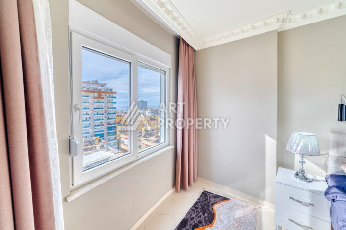 Квартира с шикарным видом планировки 2+1 в районе Махмутлар, 110м2 - Ракурс 15