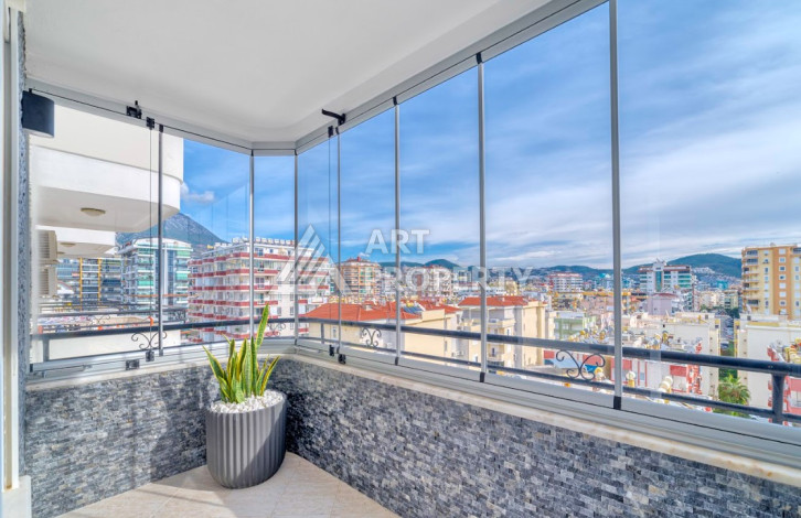 Квартира с шикарным видом планировки 2+1 в районе Махмутлар, 110м2 - Ракурс 17