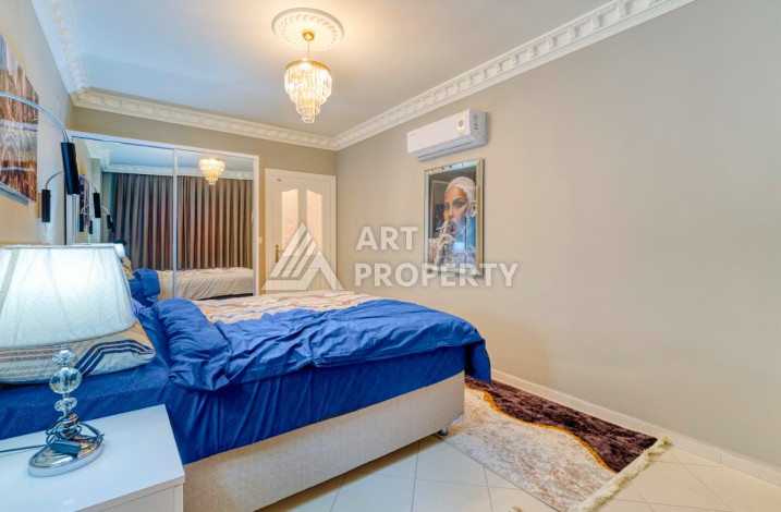 Квартира с шикарным видом планировки 2+1 в районе Махмутлар, 110м2 - Ракурс 18