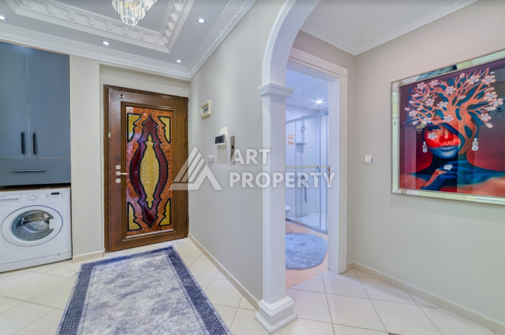 Квартира с шикарным видом планировки 2+1 в районе Махмутлар, 110м2 - Ракурс 21