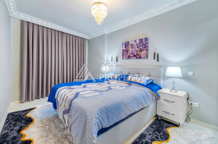 Квартира с шикарным видом планировки 2+1 в районе Махмутлар, 110м2 - Ракурс 22