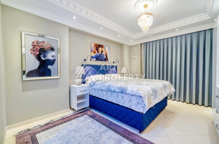 Квартира с шикарным видом планировки 2+1 в районе Махмутлар, 110м2 - Ракурс 24