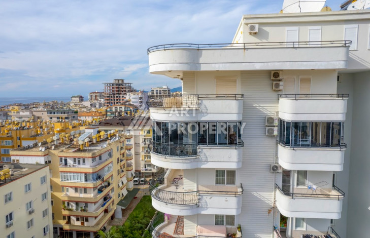 Квартира с шикарным видом планировки 2+1 в районе Махмутлар, 110м2 - Ракурс 33