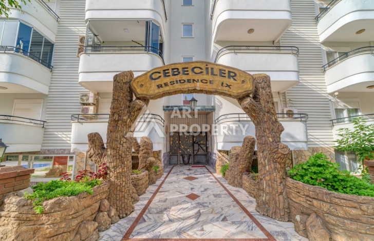 Квартира с шикарным видом планировки 2+1 в районе Махмутлар, 110м2 - Ракурс 34