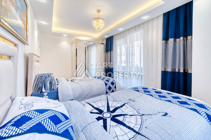 Шикарные апартаменты планировки 2+1 в районе Махмутлар, 100м2 - Ракурс 14