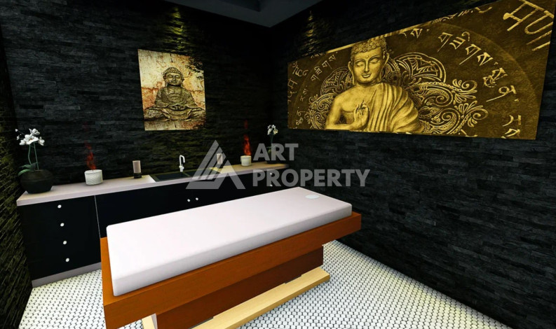 Апартаменты в роскошном комплексе с богатой инфраструктурой планировки 2+1, 80м2 - Ракурс 6