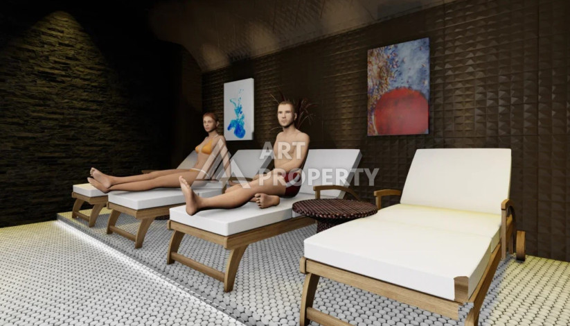 Апартаменты в роскошном комплексе с богатой инфраструктурой планировки 2+1, 80м2 - Ракурс 11