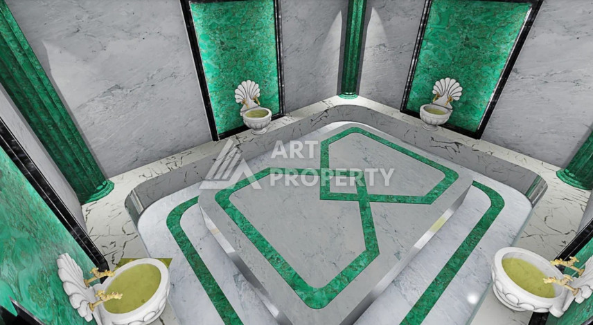 Апартаменты в роскошном комплексе с богатой инфраструктурой планировки 2+1, 80м2 - Ракурс 13