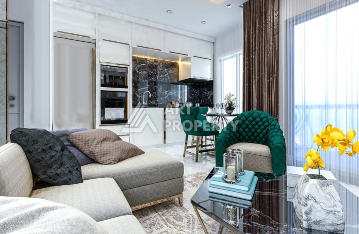 Апартаменты в роскошном комплексе с богатой инфраструктурой планировки 2+1, 80м2 - Ракурс 19