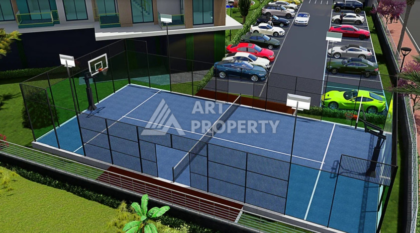 Апартаменты в роскошном комплексе с богатой инфраструктурой планировки 2+1, 80м2 - Ракурс 25