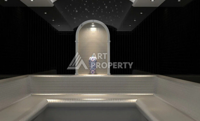 Апартаменты в роскошном комплексе с богатой инфраструктурой планировки 2+1, 80м2 - Ракурс 26