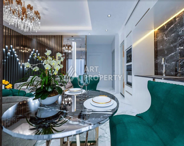 Апартаменты в роскошном комплексе с богатой инфраструктурой планировки 2+1, 80м2 - Ракурс 27