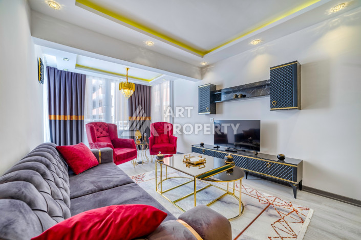 Дизайнерские апартаменты планировки 2+1 в районе Махмутлар, 95м2 - Ракурс 3