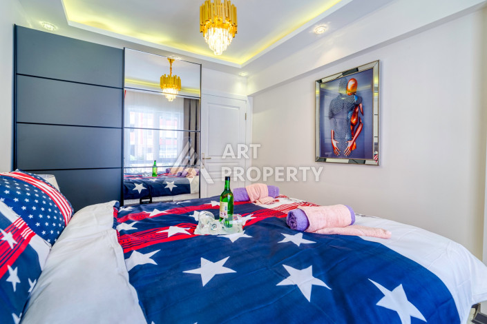 Дизайнерские апартаменты планировки 2+1 в районе Махмутлар, 95м2 - Ракурс 5