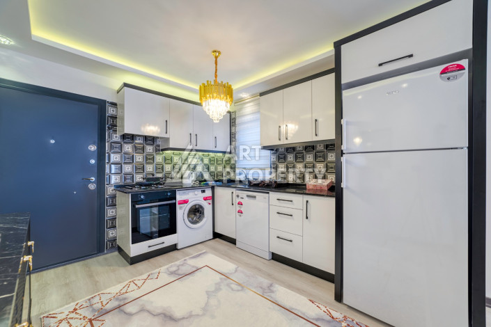 Дизайнерские апартаменты планировки 2+1 в районе Махмутлар, 95м2 - Ракурс 6