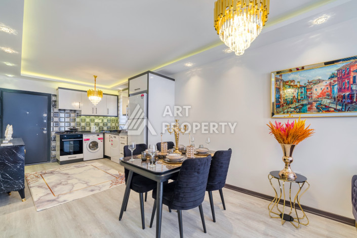 Дизайнерские апартаменты планировки 2+1 в районе Махмутлар, 95м2 - Ракурс 13