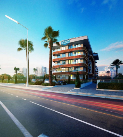 Новый комплекс на первой береговой линии в Кестеле, 65-180 м2 - Ракурс 3