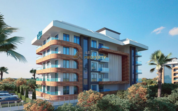 Новый комплекс на первой береговой линии в Кестеле, 65-180 м2 - Ракурс 4