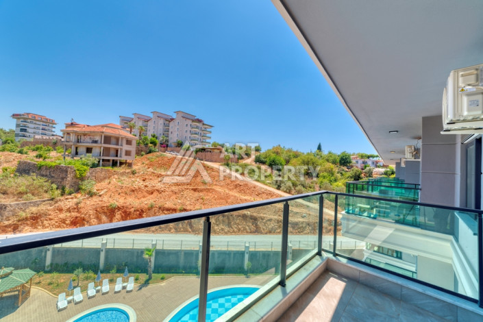 Двухуровневые апартаменты в новом комплексе планировки 2+1 в районе Оба, 100м2 - Ракурс 20