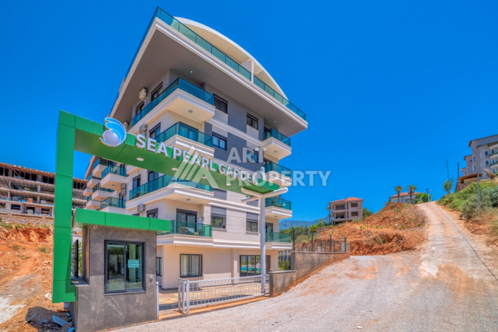 Двухуровневые апартаменты в новом комплексе планировки 2+1 в районе Оба, 100м2 - Ракурс 22