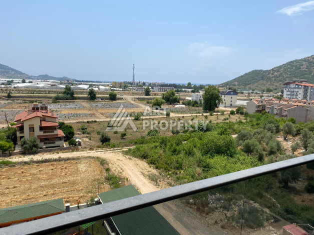 Апартаменты-дуплекс в живописном районе Газипаша планировки 3+1, 110м2 - Ракурс 14