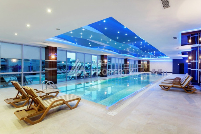 Вилла с собственным бассейном, сауной и гаражом в районе Каргыджак, 3+1, 330м2 - Ракурс 5