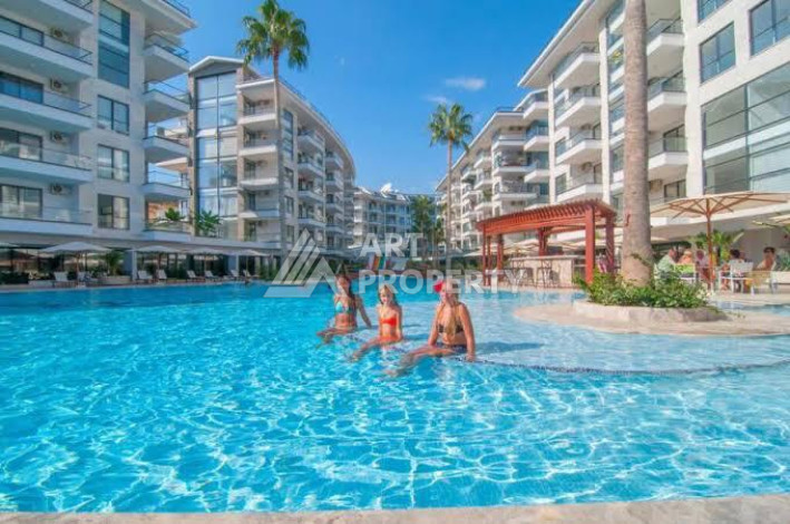 Квартира 1+1 в комплексе с инфраструктурой отеля в Кестеле - Ракурс 15