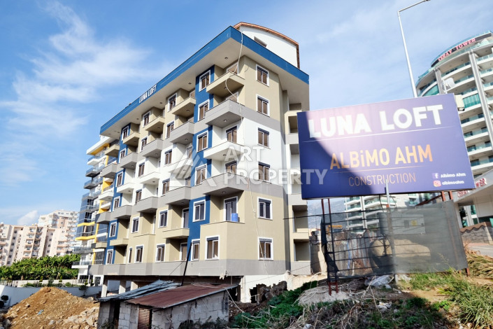 Квартира 1+1, 50м2, в доме на финальной стадии строительства, в районе Махмутлар, в 600 метрах от моря. - Ракурс 4