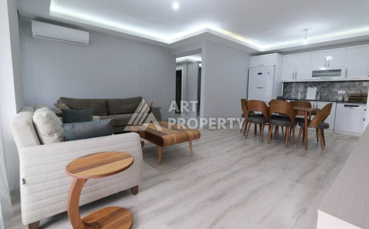 Светлые меблированные апартаменты планировки 2+1 в районе Махмутлар, 120м2 - Ракурс 2