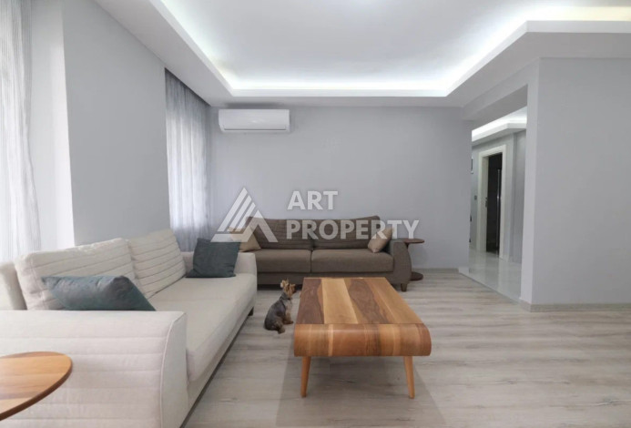 Светлые меблированные апартаменты планировки 2+1 в районе Махмутлар, 120м2 - Ракурс 12