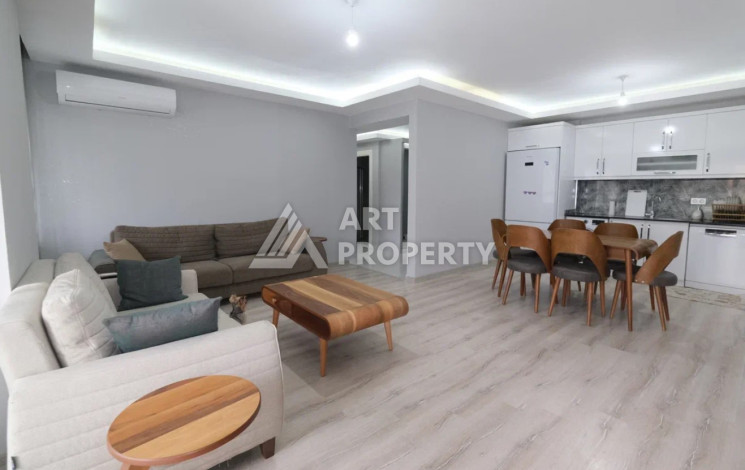 Светлые меблированные апартаменты планировки 2+1 в районе Махмутлар, 120м2 - Ракурс 13