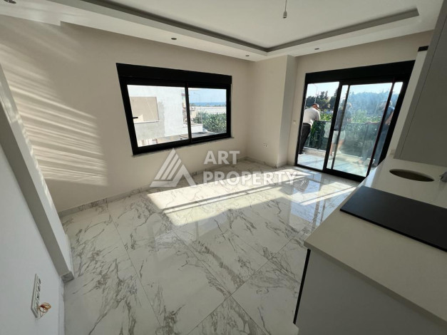 1+1, 50м2, с видом на море, всего в 100 метрах от пляжа, Каргыджак. - Ракурс 5