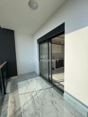 1+1, 50м2, с видом на море, всего в 100 метрах от пляжа, Каргыджак. - Ракурс 11